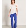 bato peto pantalon cropped flare azul