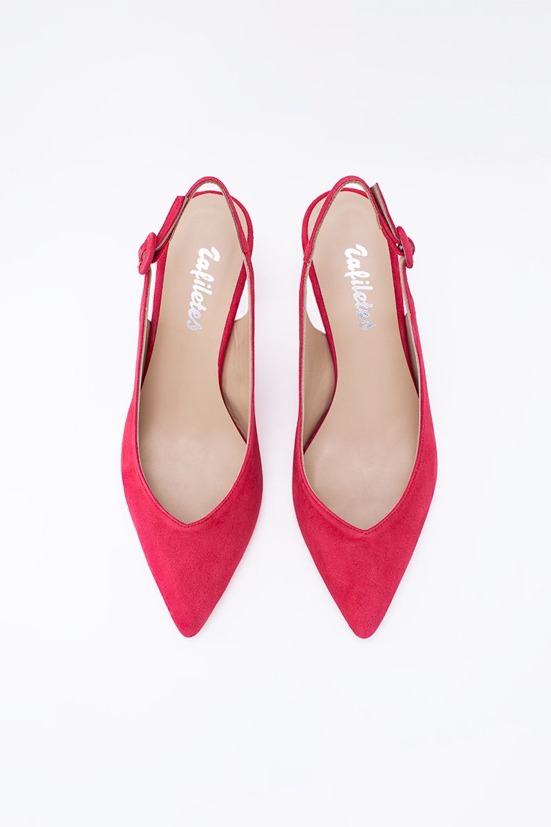 tafiletes zapatos mia rojo