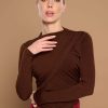 minueto brown diva top