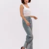 andesites jeans sixty turn up vintage blue