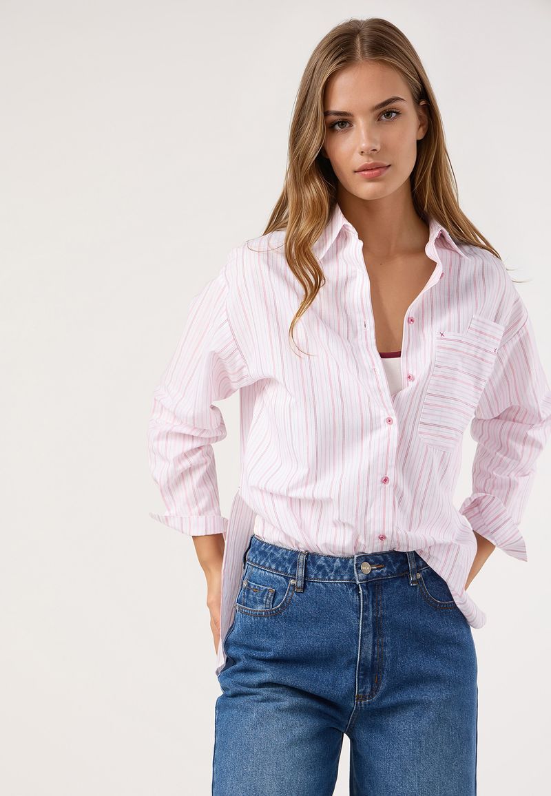 dolores promesas camisa sophia rosa