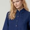 surkana camisa larga marino