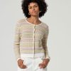 surkana cardigan escote redondo rayas