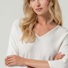 surkana jersey escote pico beige
