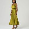 surkana maxi falda verde