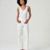 surkana pantalon baggy blanco