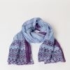 surkana panuelo estampado azul