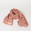 surkana pañuelo estampado teja