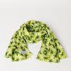 surkana panuelo estampado verde