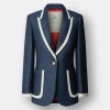 the extreme collection blazer azul vivos laurent