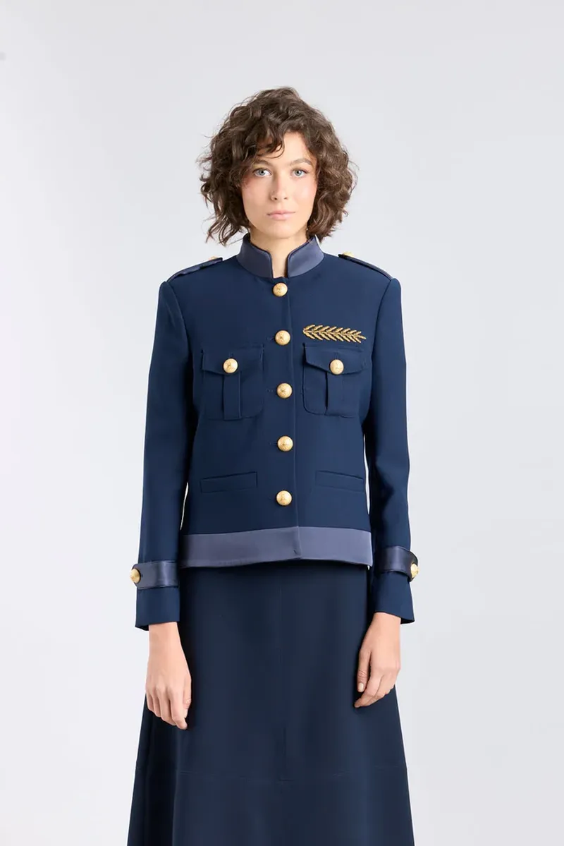 the extreme collection blazer corta militar ilva star