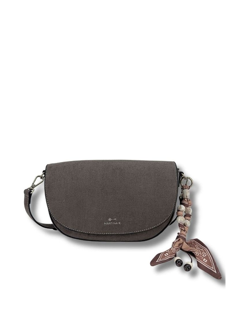 Martina K Bandolera Antelina Print Coco Gris