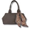 martina bolso antelina print coco gris