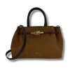 martinak bolso tipo birkin antelina coco
