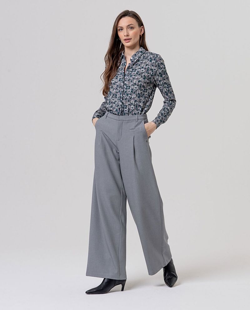 surkana pantalon ancho melange claro
