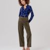 surkana pantalon estilo chino oscuro