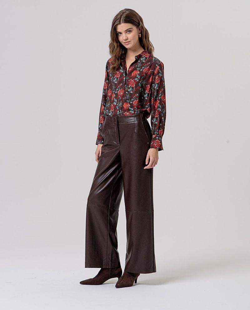 surkana pantalon ancho chocolate