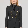 extreme collection blazer cruzada negra garcia vintage