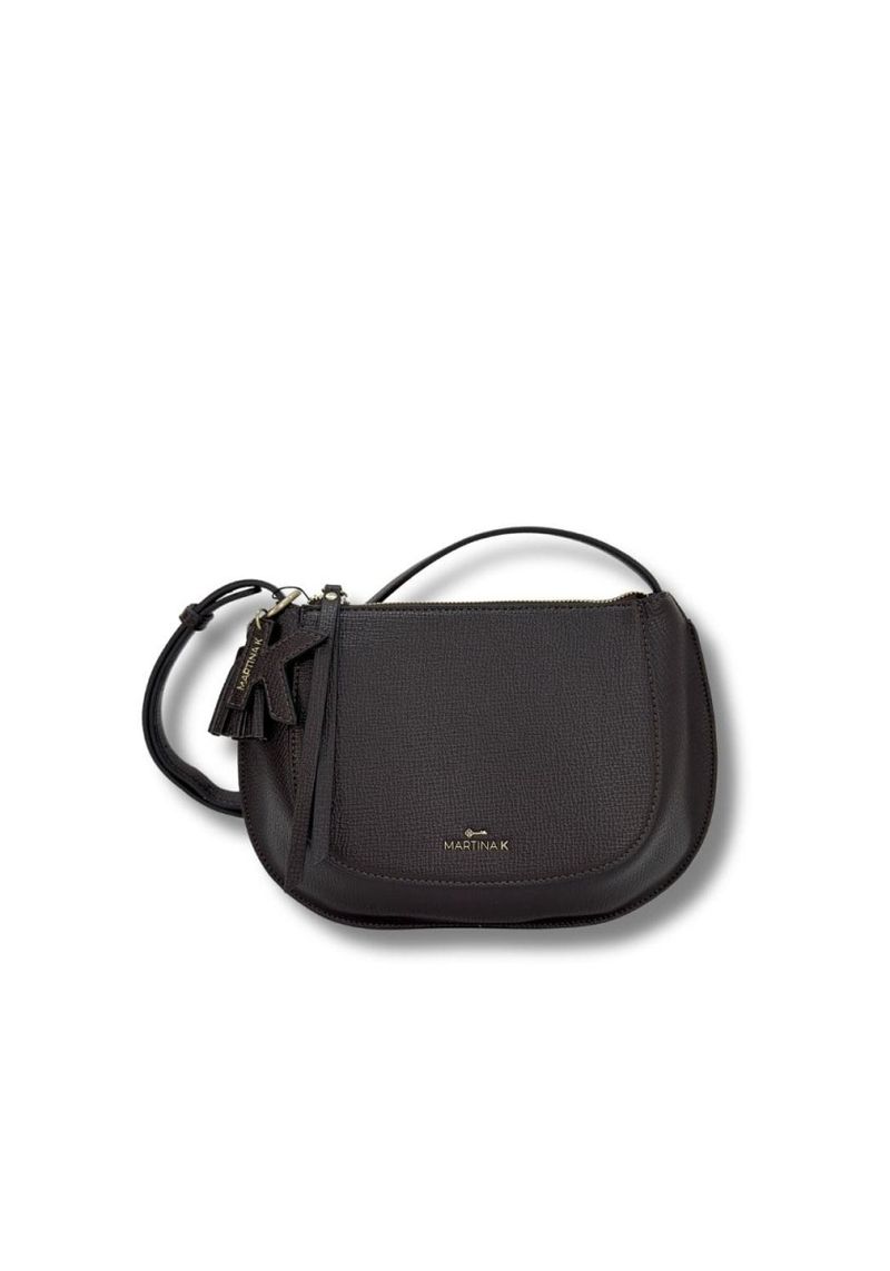martinak bolso ecopiel minimalista chocolate