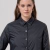 surkana sobrecamisa acolchada negro
