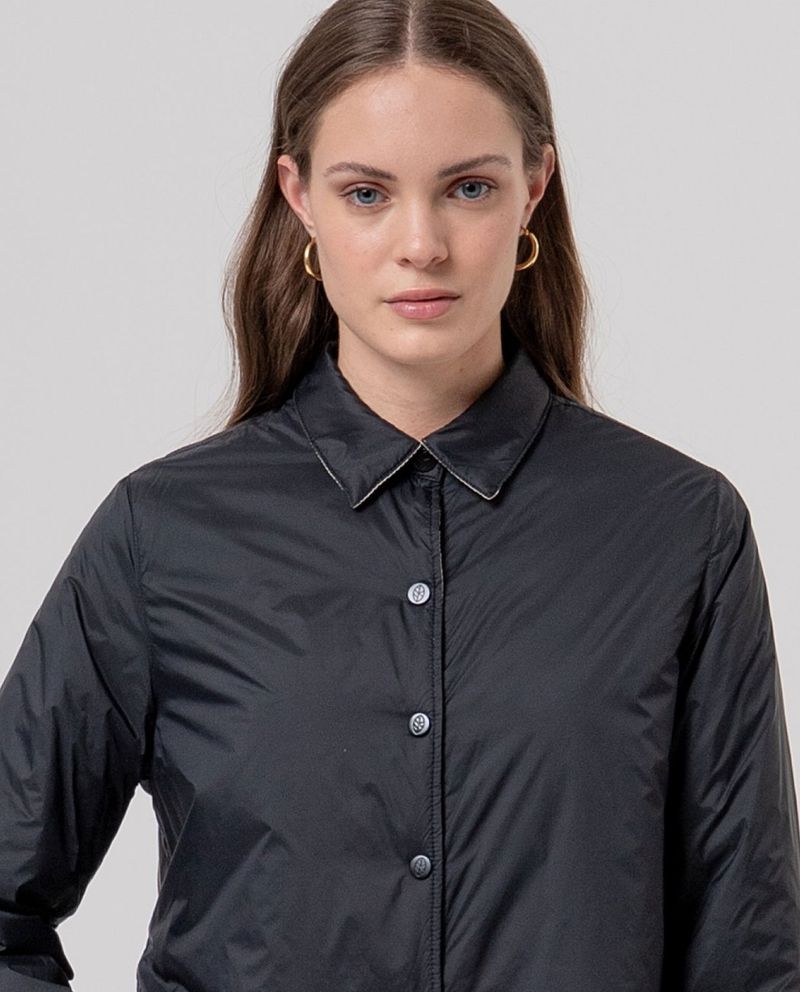 Surkana Sobrecamisa Alcolchada Negro